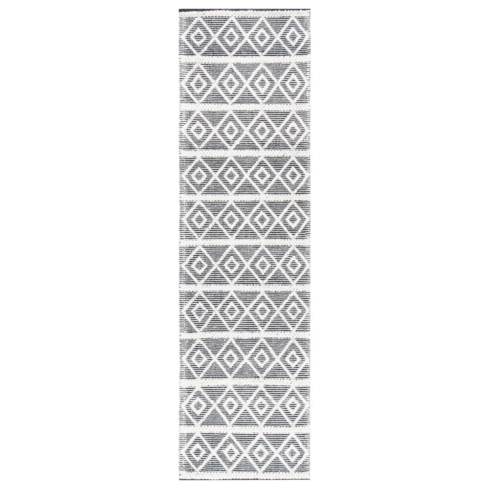 Safavieh Natura NAT477A 2"3" x 8" Ivory and Black Runner, , large