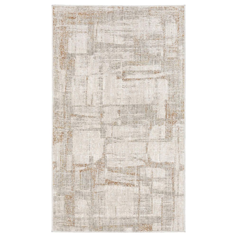 Oriental Weavers Branigan BRG04 Beige and Gold 2"3" x 3" Area Rug, , large