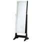 Pacific Landing Contemporary Jewelry Cheval Storage Mirror in Black, , large