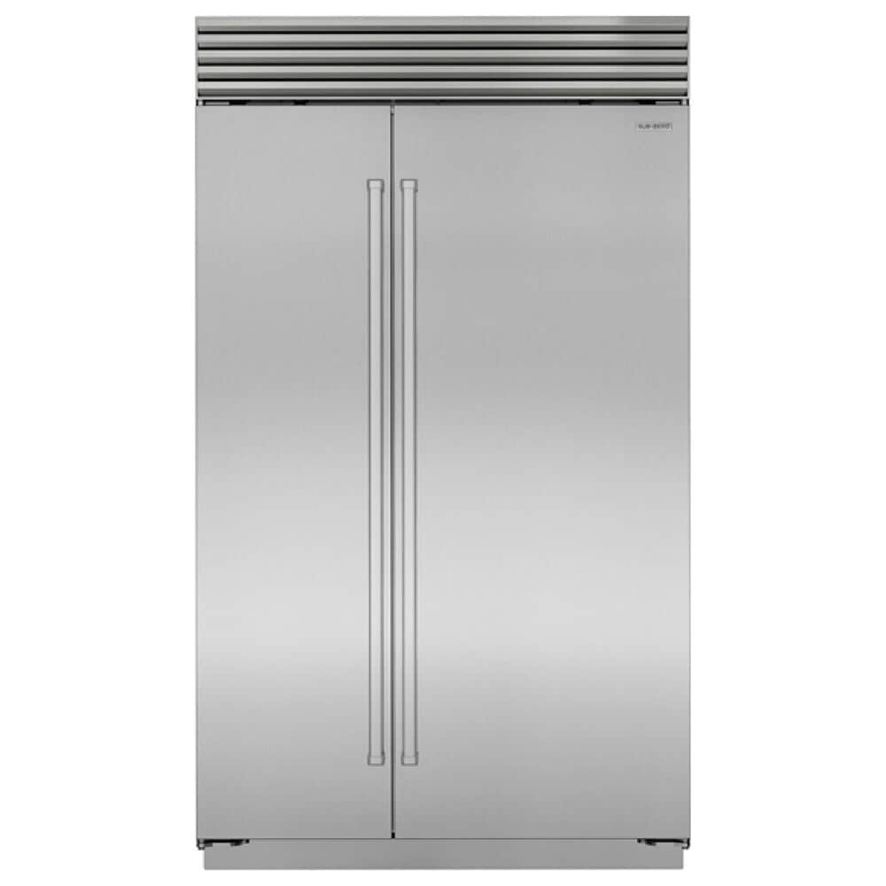 Sub Zero 28.8 Cu. Ft. Classic Side-By-Side Refrigerator with Pro Handle in Stainless Steel, , large