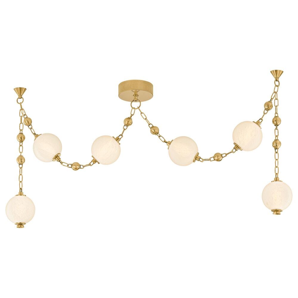 Troy Lighting Corda 6-Light Linear in Vintage Brass, , large
