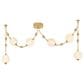 Troy Lighting Corda 6-Light Linear in Vintage Brass, , large