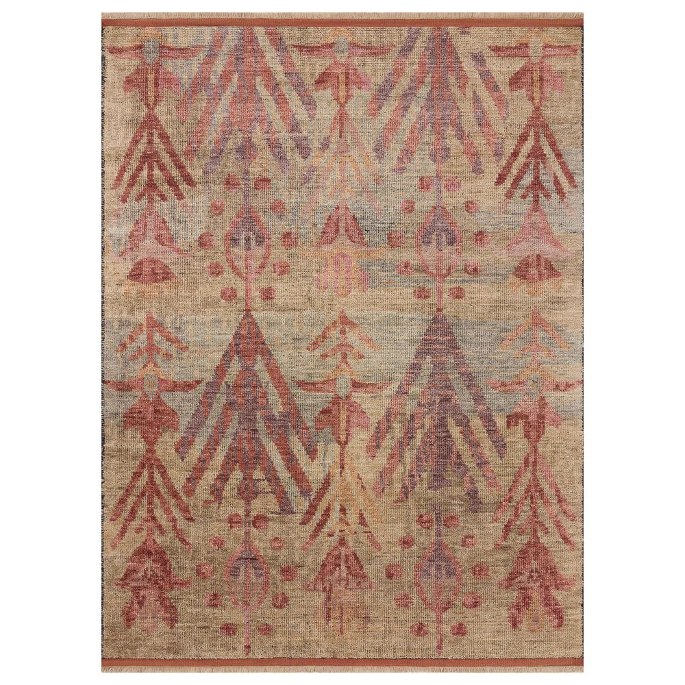 Loloi Granada Multicolor and Merlot 2" x 3" Area Rug, , large