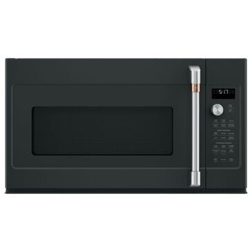 Cafe 1.7 Cu. Ft. Over-the-Range Microwave Oven in Matte Black, , large