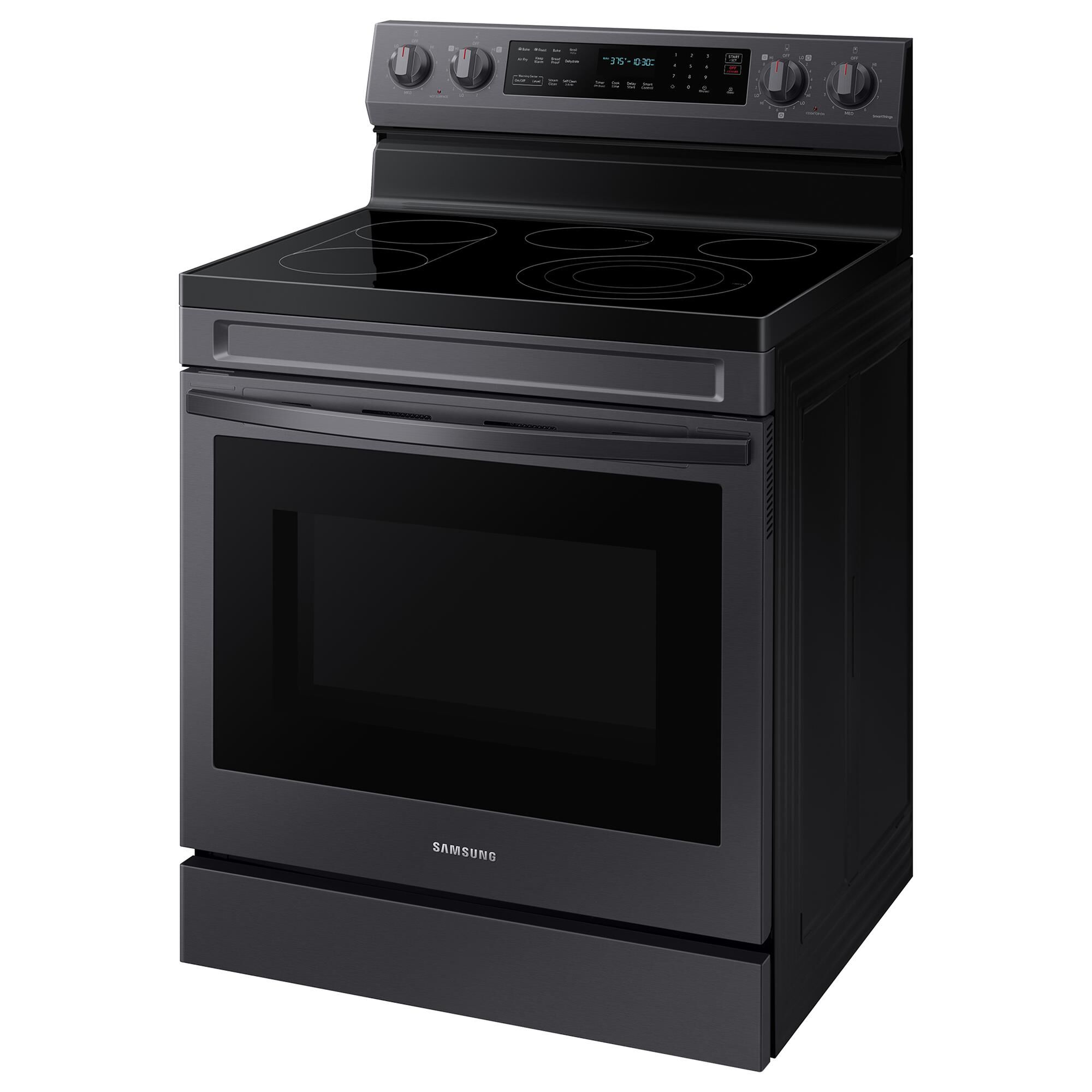 Electric range black on sale stainless steel