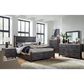 Nicolette Home Plum Creek 4 Piece King Storage Bedroom Set in Ravenwood Black, , large