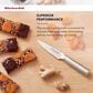 KitchenAid Gourmet 3.5" Serrated Paring Knife with Blade Cover in Stainless Steel and Black, , large