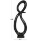Maple and Jade Abstract Tall Looped Floor Decorative Sculpture with Base in Matte Black, , large