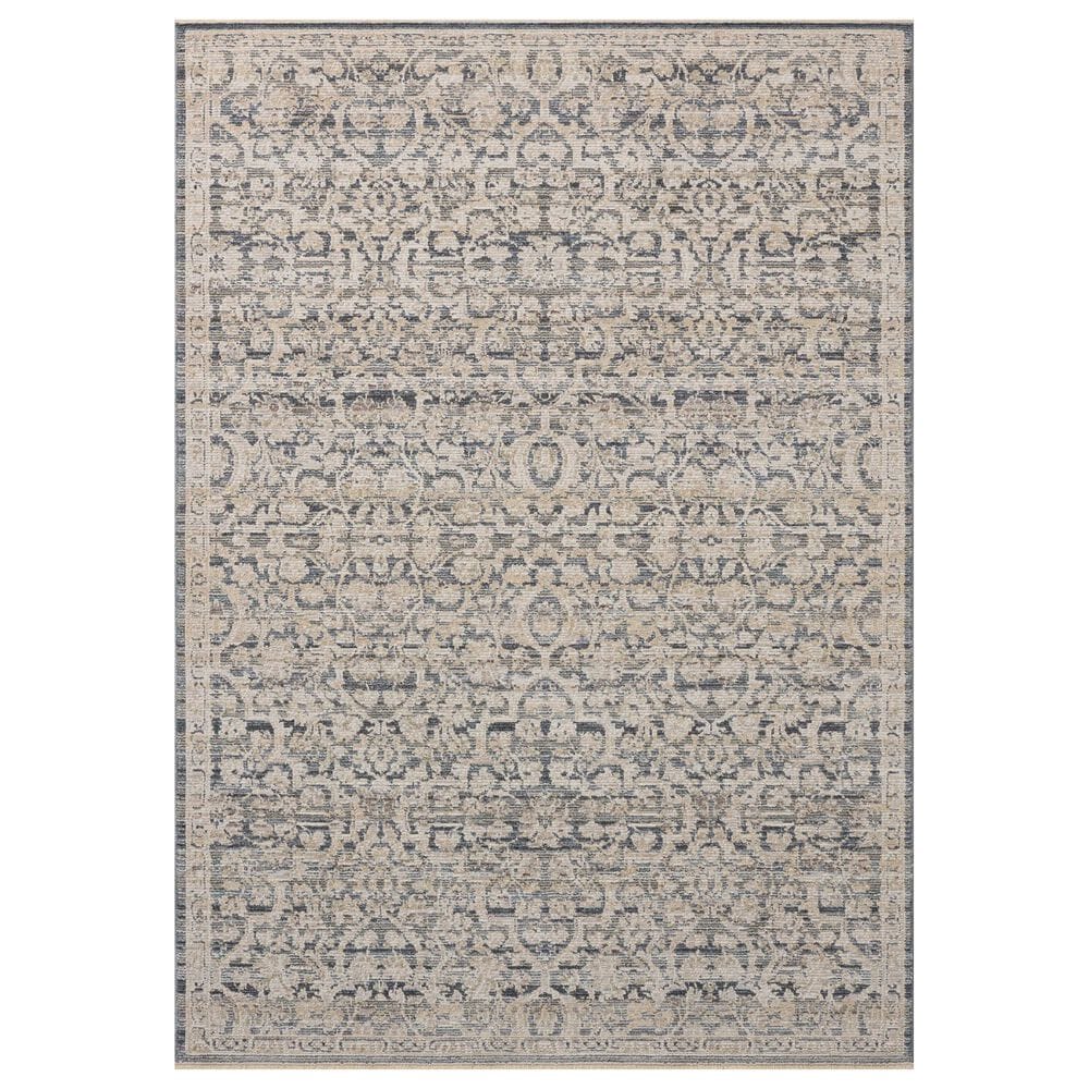 Loloi Milena Denim and Natural 4" x 10" Runner, , large