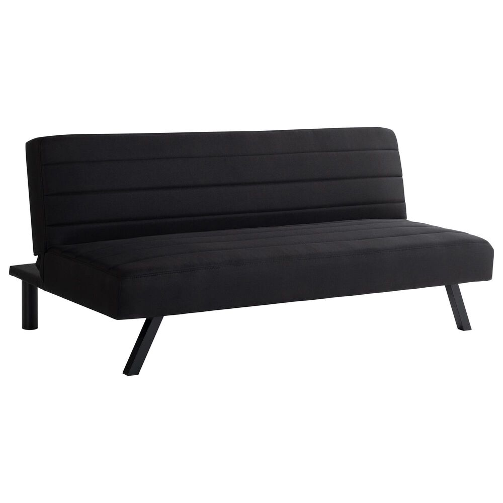 Lifestyle Solutions Dakota Convertible Sofa in Black, , large