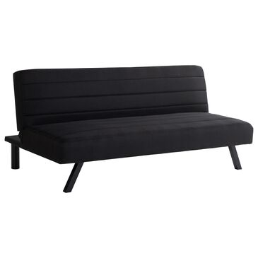 Serta Dakota Convertible Sofa in Black, , large