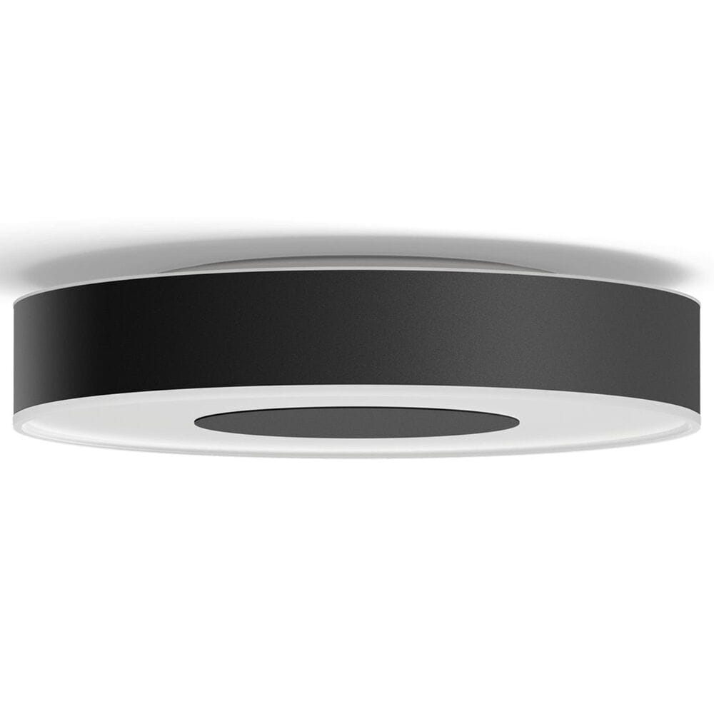 Philips Infuse Hue Medium Ceiling Lamp in Black, , large