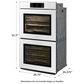 Samsung Bespoke Bespoke 30" Double Electric Wall Oven with Convection in White Glass, , large