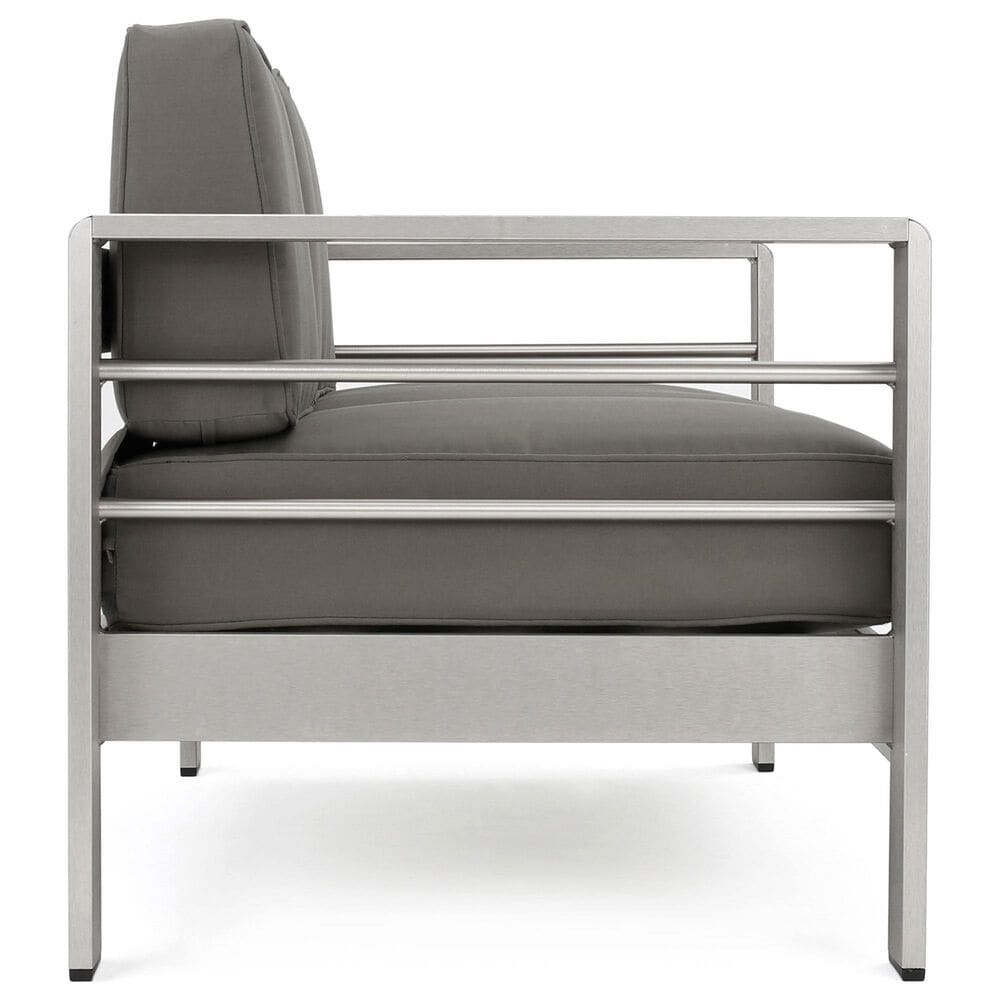 Hearth and Haven Cape Coral Outdoor Loveseat in Khaki, , large