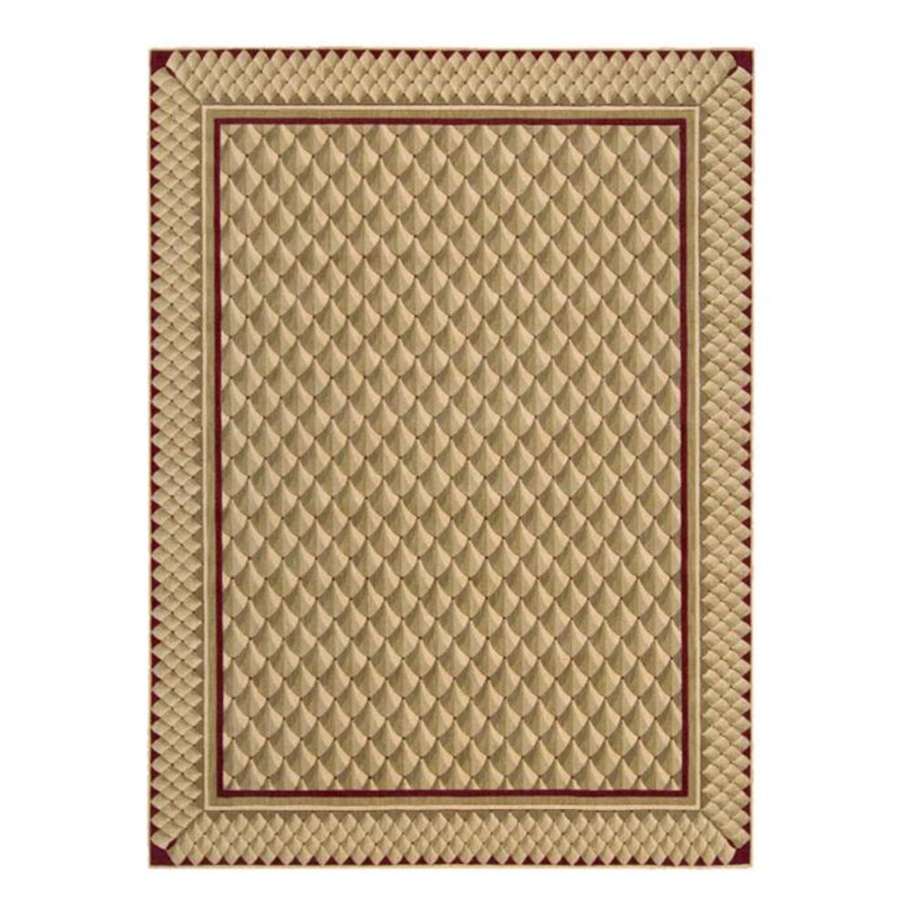 Nourison Vallencierre VA73 5"3" x 8"3" Camel Area Rug, , large