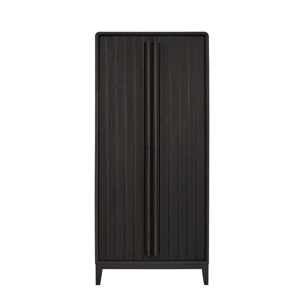 Bernards Furniture Elure Peppercorn Tall Armoire with Clothing Rod in Peppercorn Finish, , large