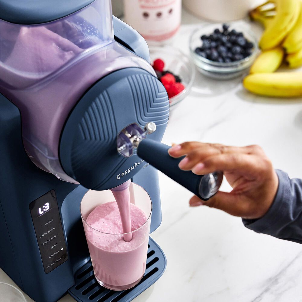 Green Pan 2 Qt. Frost Slush and Soft Serve Ice Cream Maker in Berry, , large