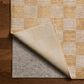 Chris Loves Julia x Loloi Calvin Apricot and Ivory 7"10" Round Area Rug, , large