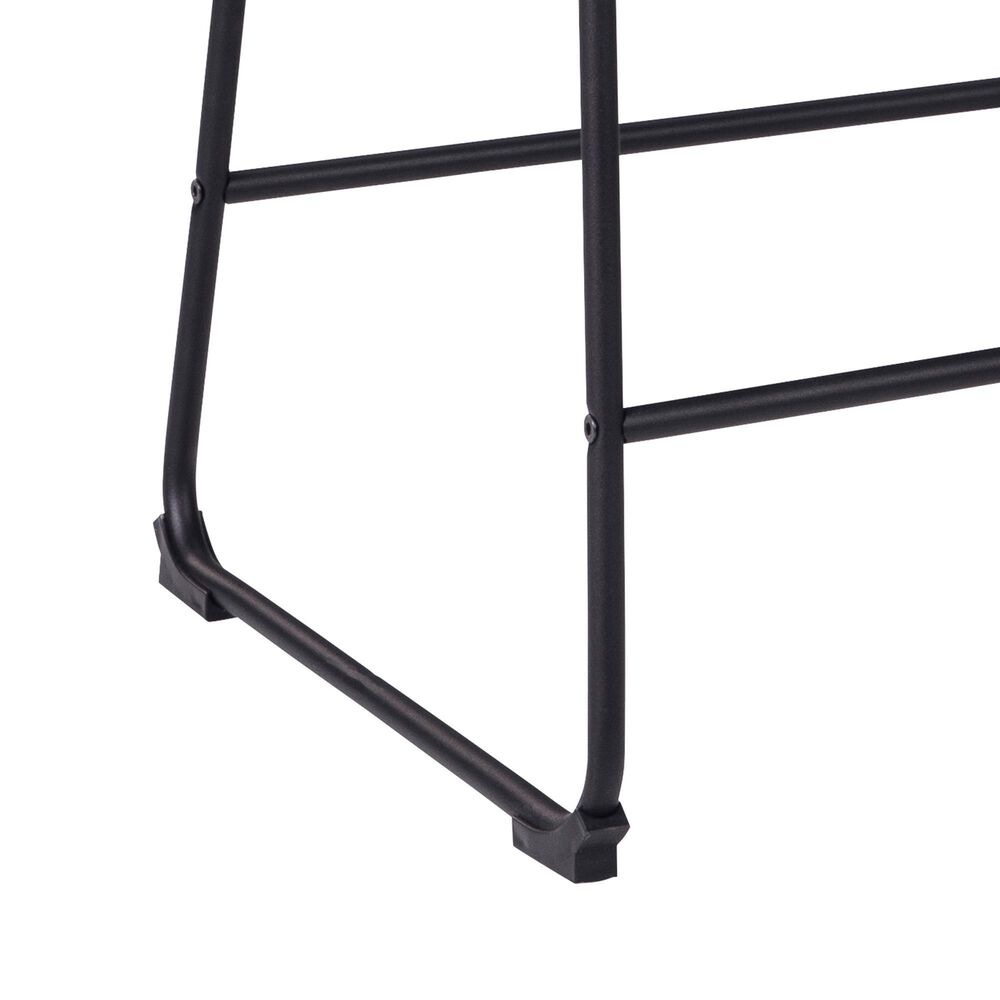 Ashley Centiar 24&quot; Faux Leather Counter Stool in White, , large