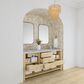 James Martin Vanities Marigot Single 72" Double Vanity in Sun-washed Oak with 3 cm Carrara White Marble Top, , large