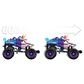 LEGO Technic Monster Jam Sparkle Smash Pull-Back Building Set, , large