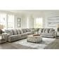 Ashley Bayless 4- Piece Sectional in Bayless Smoke, , large