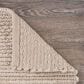 L&R Resources Bleached Naturals 5" x 7"9" Bleach and Ivory Area Rug, , large