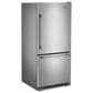 Maytag 18.67 Cu. Ft. Bottom Mount Refrigerator in Fingerprint Resistant Stainless Steel, , large