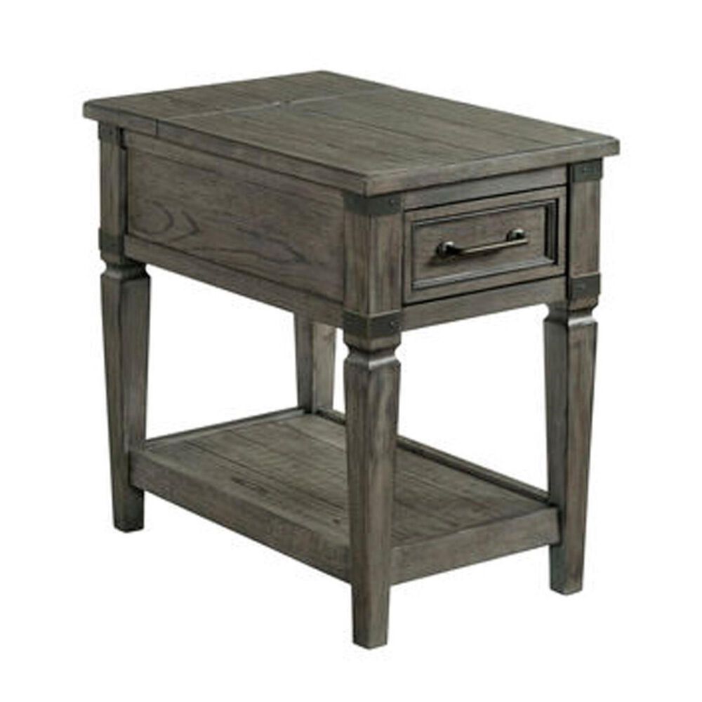 Hawthorne Furniture Foundry Chairside Table in Pewter, , large
