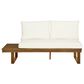 Linon Home Decor Skypark Outdoor Left Side Loveseat in Beige, , large