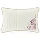 J. Queen New York Chambord 13" x 19" Lumbar Pillow in Ivory, Lavender, Rose, Taupe and Green, , large