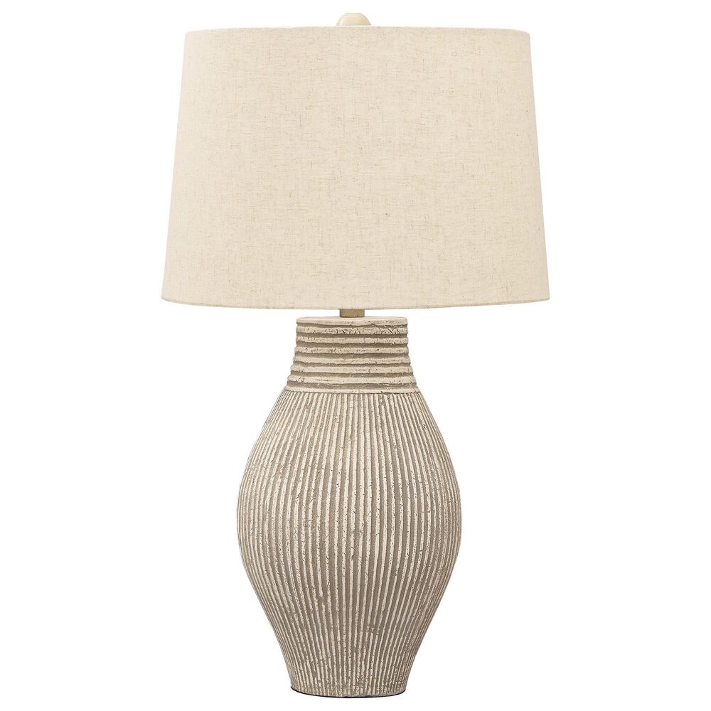Ashley Layal Paper Table Lamp in Black, , large