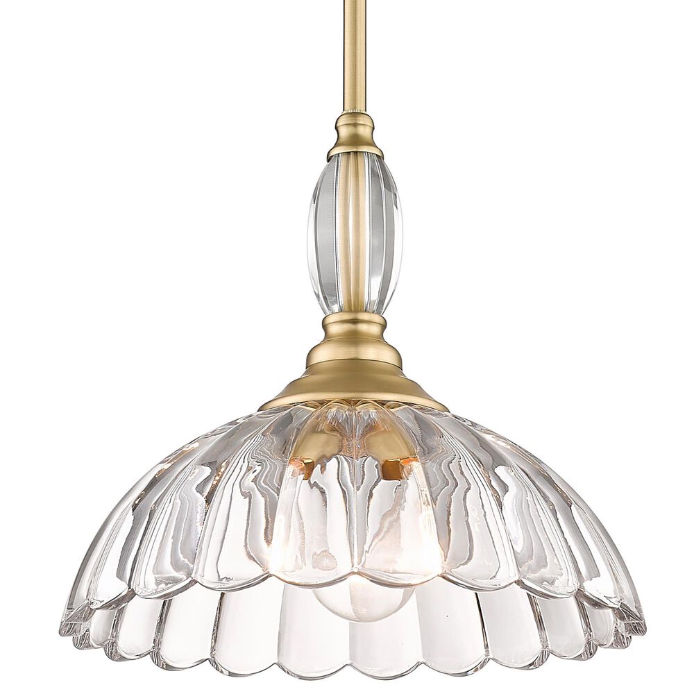 Golden Lighting Audra 1-Light Pendant in Brushed Champagne Bronze, , large