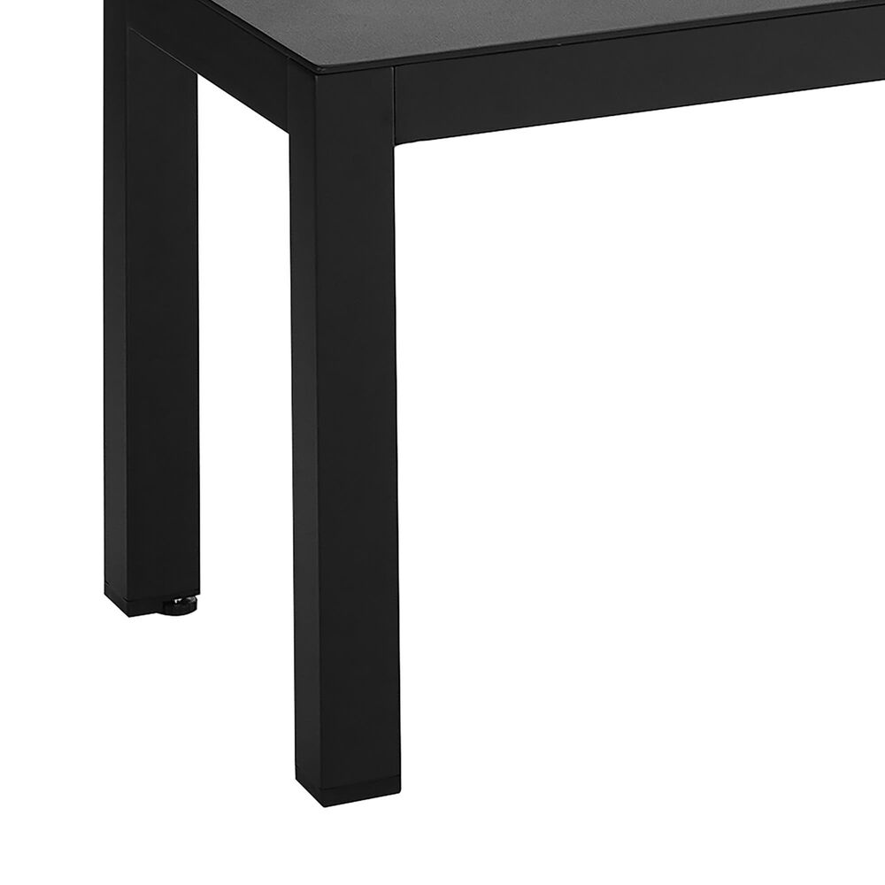 Linon Home Decor Holland Outdoor Bench in Black, , large
