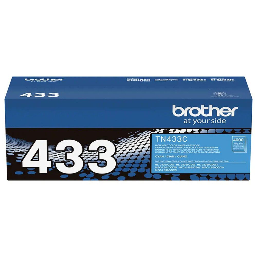 Brother High-Yield Toner Cartridge in Cyan, , large
