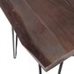 Waltham Nature"s Edge Chairside Table in Brushed Grey, , large