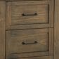 Eastern Shore Westfield Full Panel Platform Panel Bed and Nightstand in Harvest Brown, , large