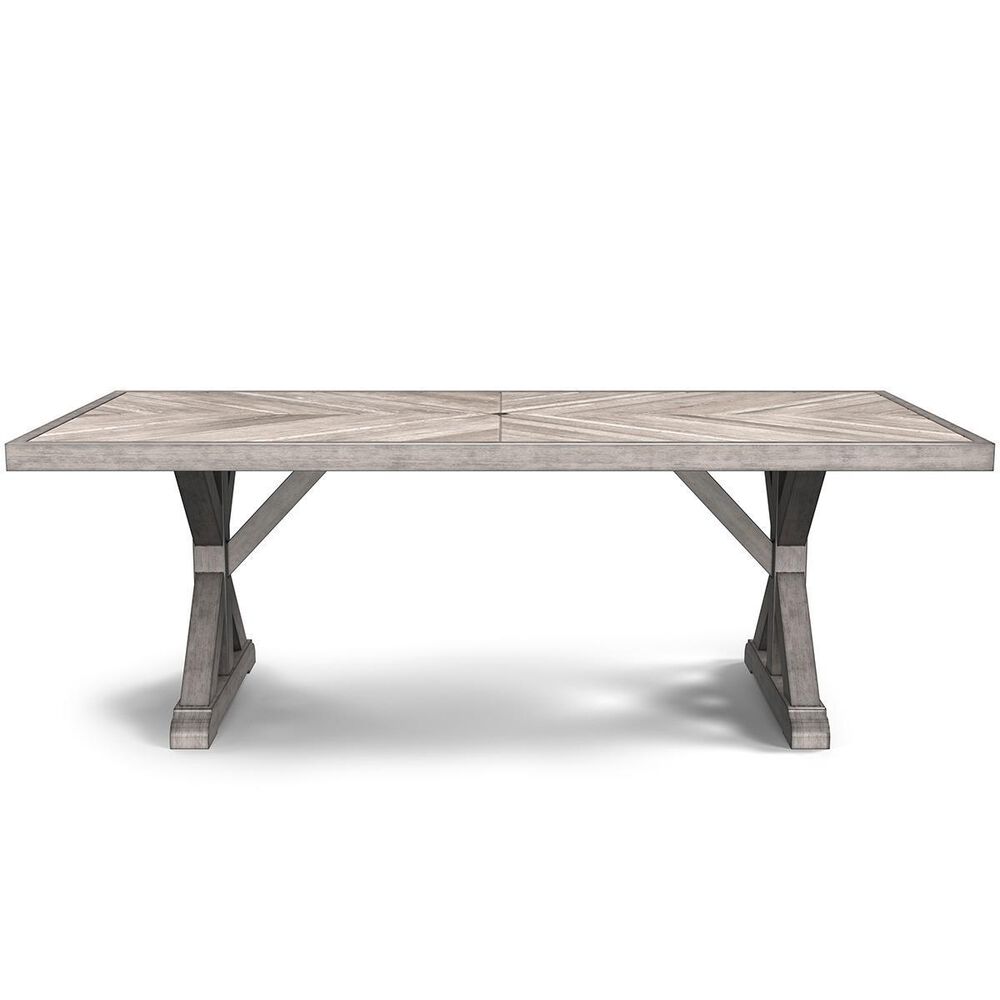 Ashley Beachcroft Rectangular Dining Table in Beige, , large