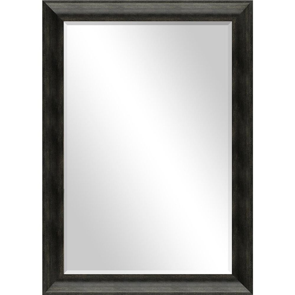 BP Industries Wall Mirror in Antique Black, , large