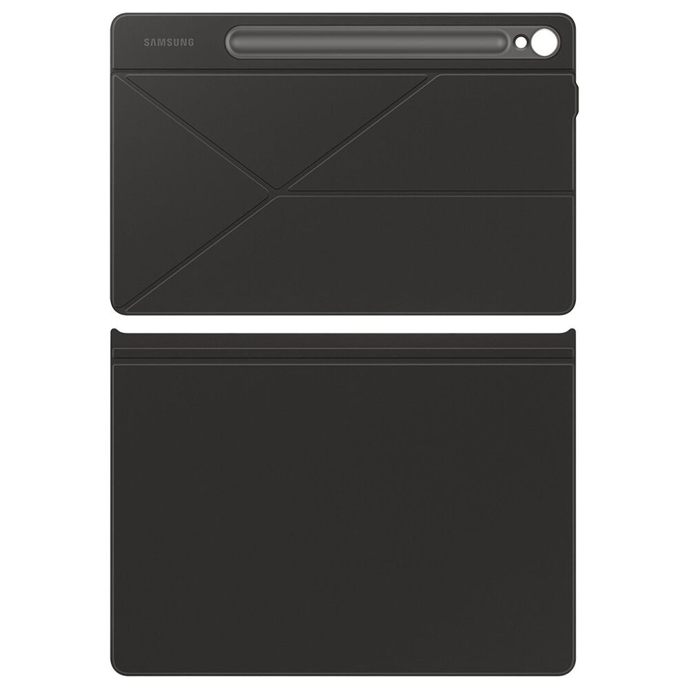 Samsung Smart Book Cover for Galaxy Tab S9/Tab S9 FE in Black, , large