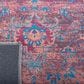 Safavieh Serapi 2" x 9" Gold and Blue Runner, , large