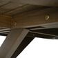Hearth and Haven Stanford Outdoor Round Dining Table in Gray - Table Only, , large