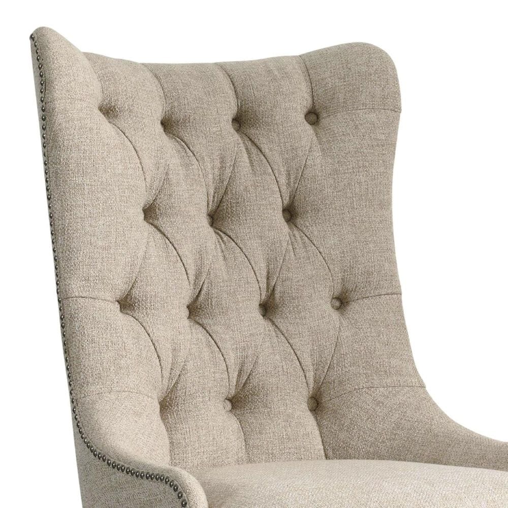 Hooker Furniture Rhapsody Dining Chair with Reclaimed Natural Legs in Beige &#40;Set of 2&#41;, , large