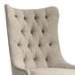 Hooker Furniture Rhapsody Dining Chair with Reclaimed Natural Legs in Beige (Set of 2), , large