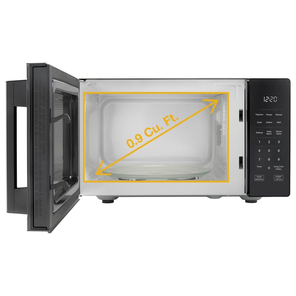 Whirlpool 0.9 Cu. Ft. Countertop Microwave with Steam Clean in Stainless Steel, , large