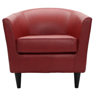 Overman International Corp Accent Chair in Rodeo Red, , large
