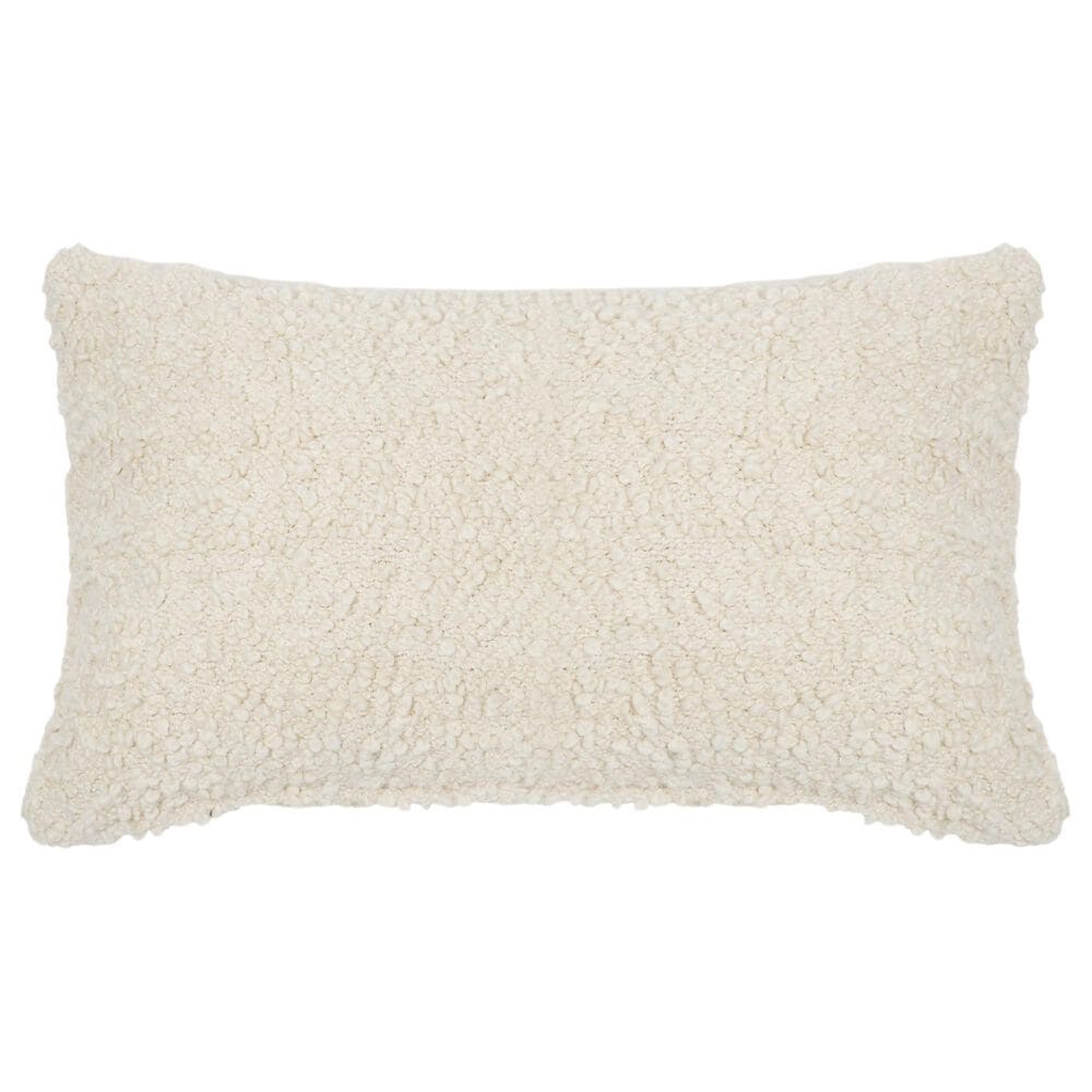 Pom Pom At Home Murphy 14" x 24 Lumbar Throw Pillow in Ivory, , large
