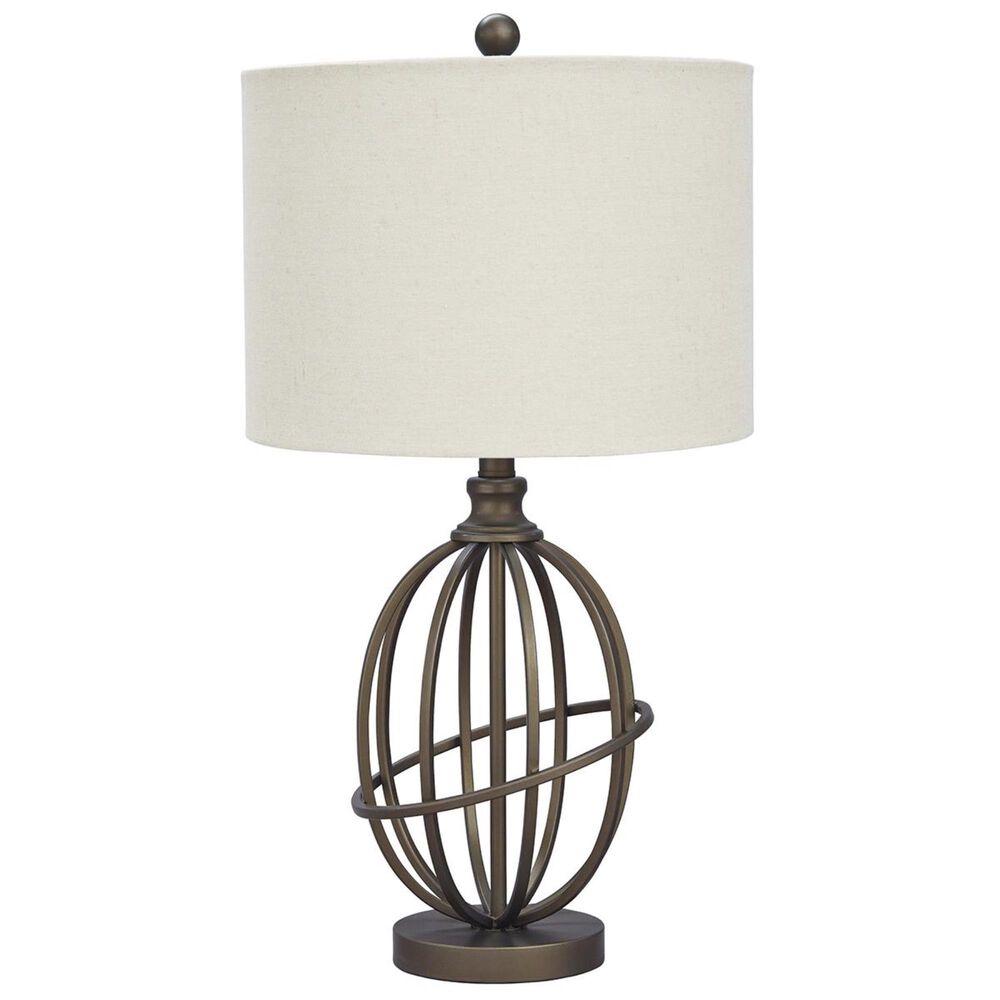 Ashley Manasa Metal Table Lamp in Bronze, , large
