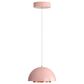 Golden Lighting Solsken 12" 1-Light Pendant in Dusty Rose, , large