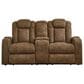 Ashley Wolfridge Power Reclining Loveseat in Brindle, , large